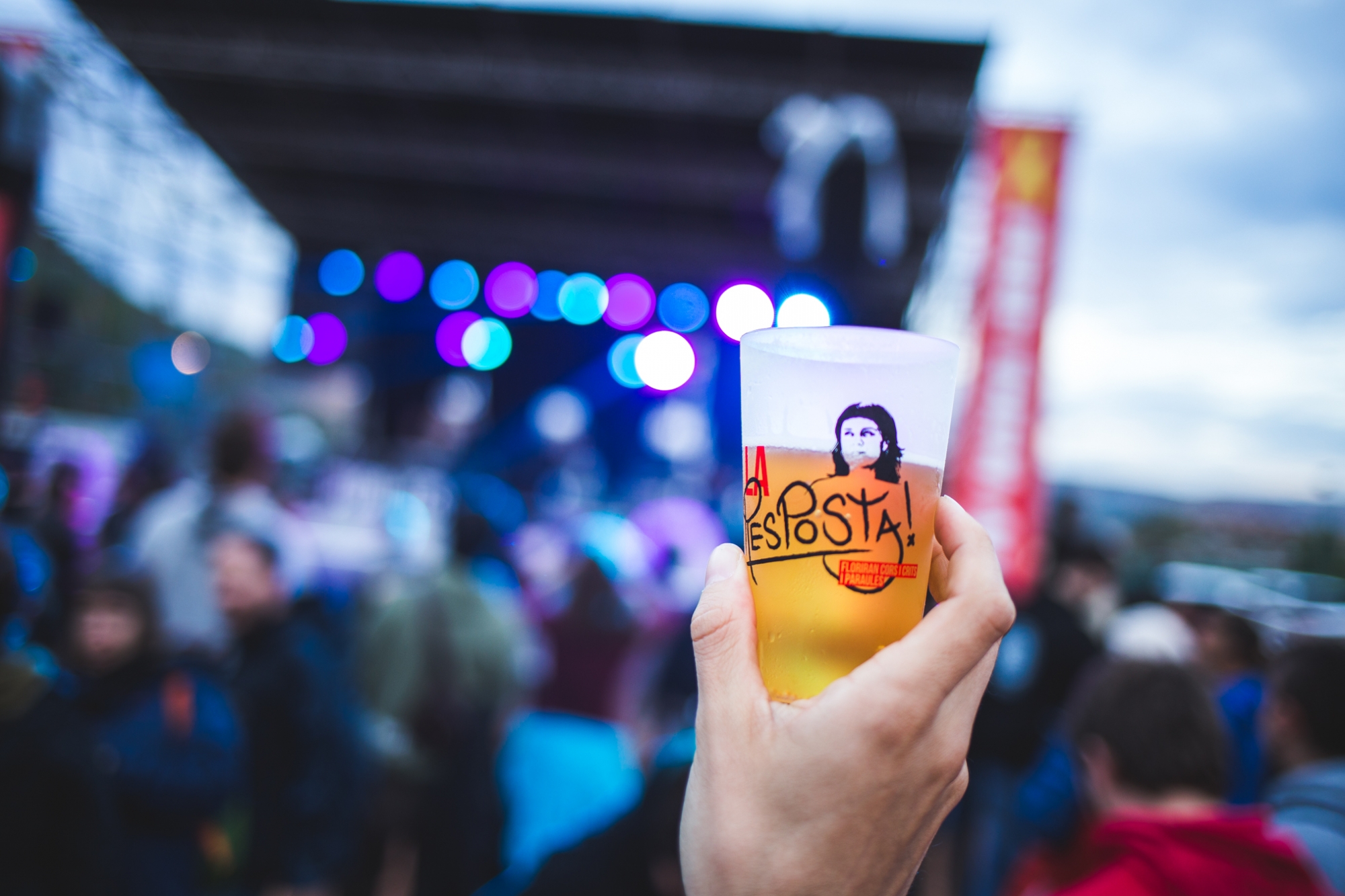 Gots personalitzats per a concerts i festivals