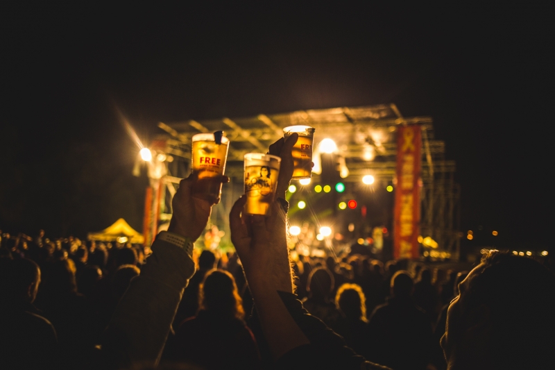 Gots personalitzats per a concerts i festivals
