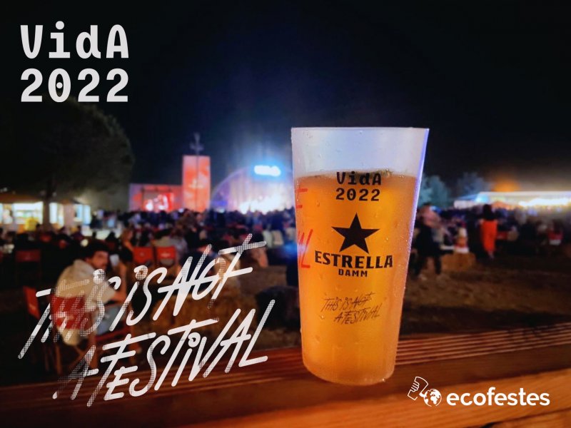El Vida Festival vuelve a contar con los vasos de Ecofestes