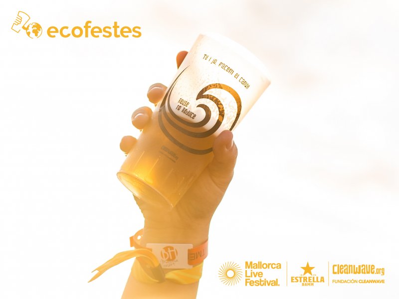 La Fundació Cleanwave aplica el sistema de retorn del got al Mallorca Live Festival 
