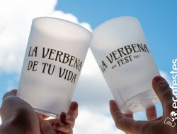 La primera edición de La Verbena Fest con vasos reutilizables