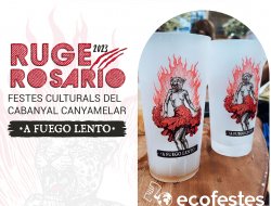 La nueva edición de Ruge Rosario con vasos reutilizables personalizados a dos tintas