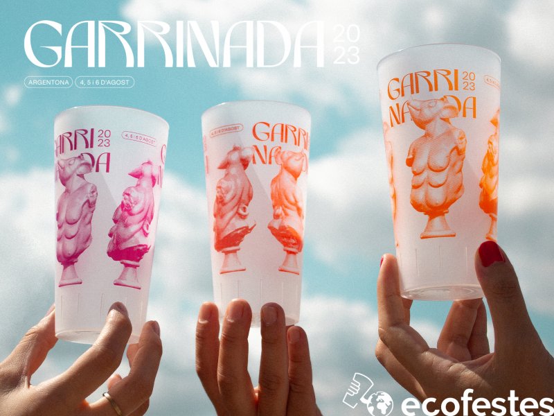 Per 7è any La Garrinada opta per l'ús dels gots reutilitzables Ecofestes!
