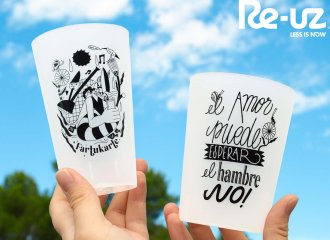 Els 10é aniversari de Fartukarte, amb gots reutilitzables