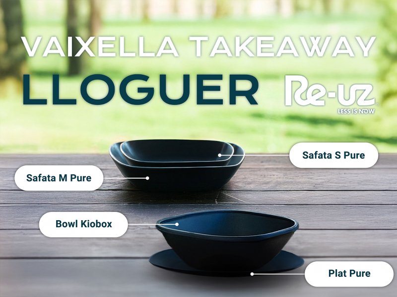 Re-uz és la solució: un cicle complet per a esdeveniments sense residus.