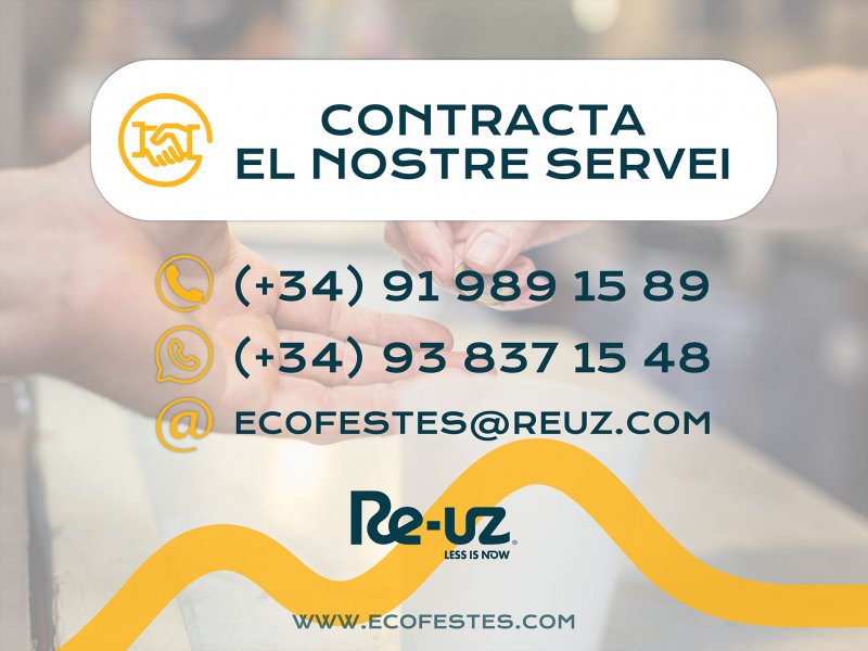 Re-uz és la solució: un cicle complet per a esdeveniments sense residus.