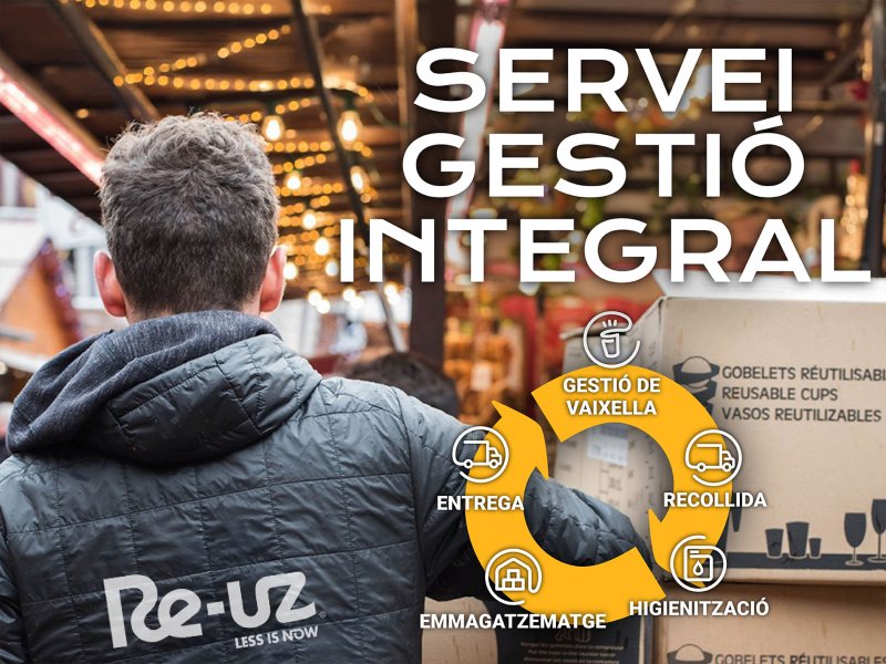 Re-uz és la solució: Servei de Gestió Integral per a esdeveniments veritablement sostenibles