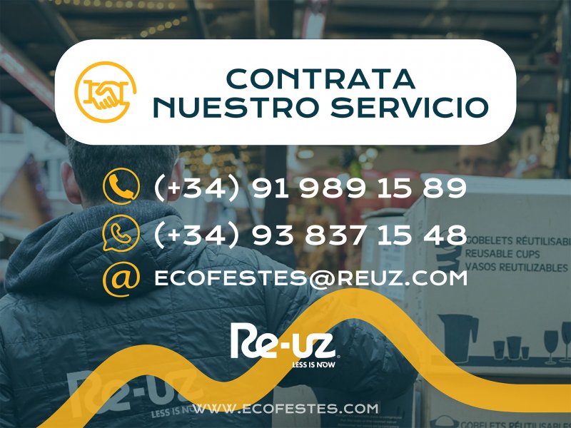 Re-uz es la solución: Servicio de Gestión Integral para eventos verdaderamente sostenibles.
