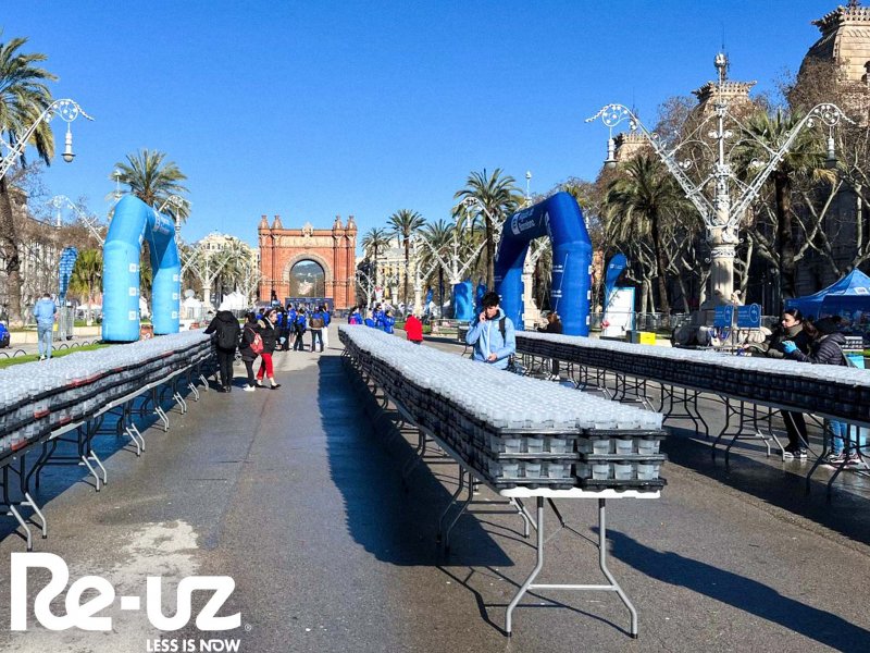 Arribem a la meta de la Marató Zurich de Barcelona amb energia i sostenibilitat!