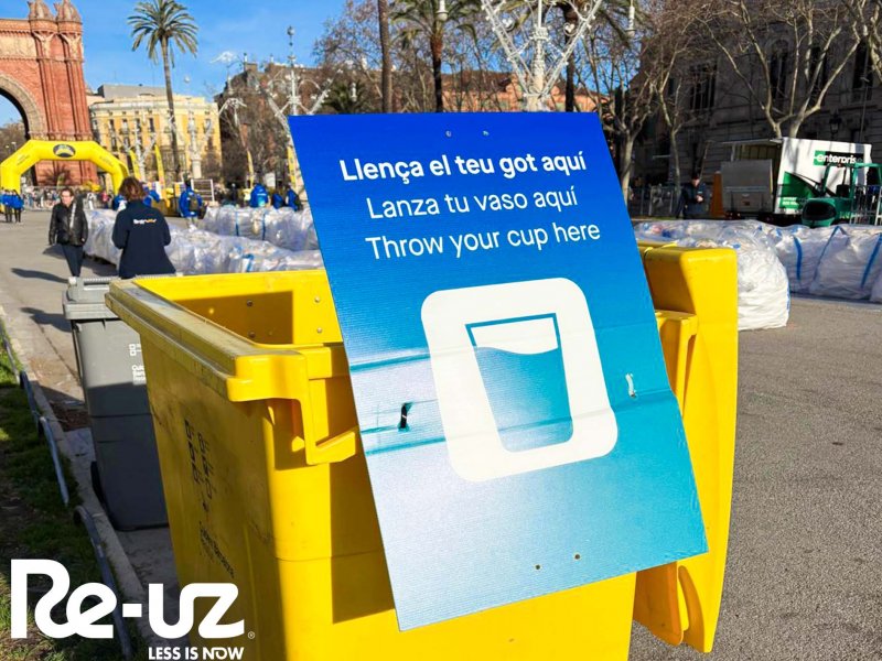 Arribem a la meta de la Marató Zurich de Barcelona amb energia i sostenibilitat!