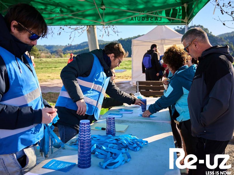 15 anys de La Transéquia amb els gots reutilitzables 