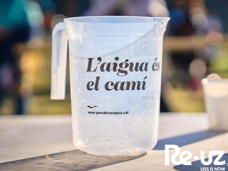 15 anys de La Transéquia amb els gots reutilitzables 