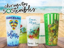 Segundo año de uso del vaso reutilizable en los chiringuitos de playa de Barcelona
