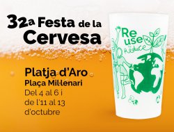 La 32ª Festa de la Cervesa més sostenible amb la gestió integral del #gotreutilitzable